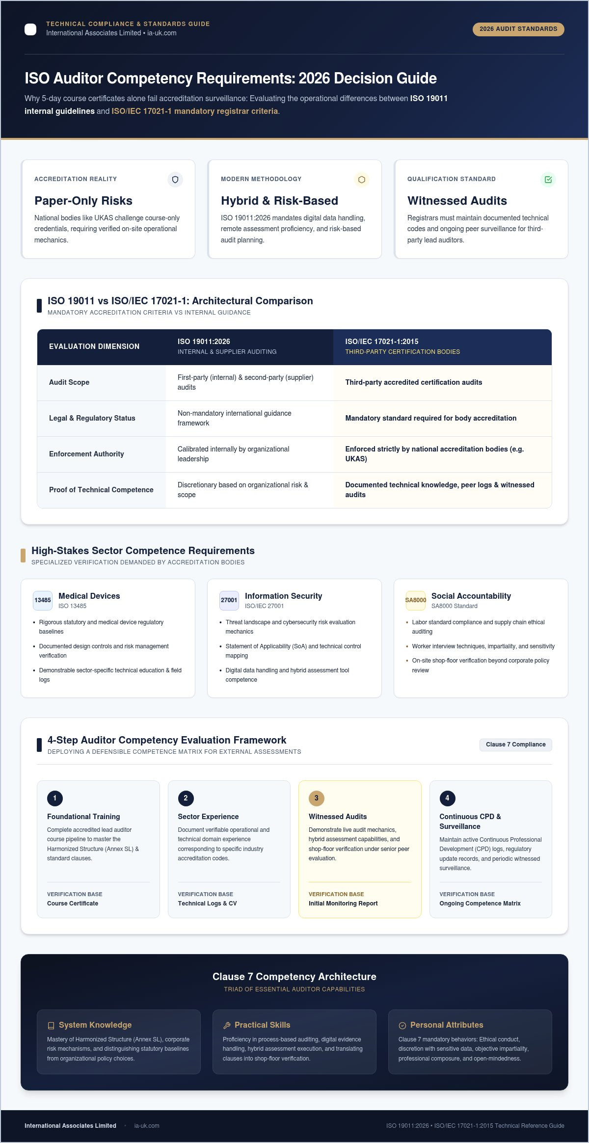ISO Auditor Competency Requirements: The 2026 Qualification Guide